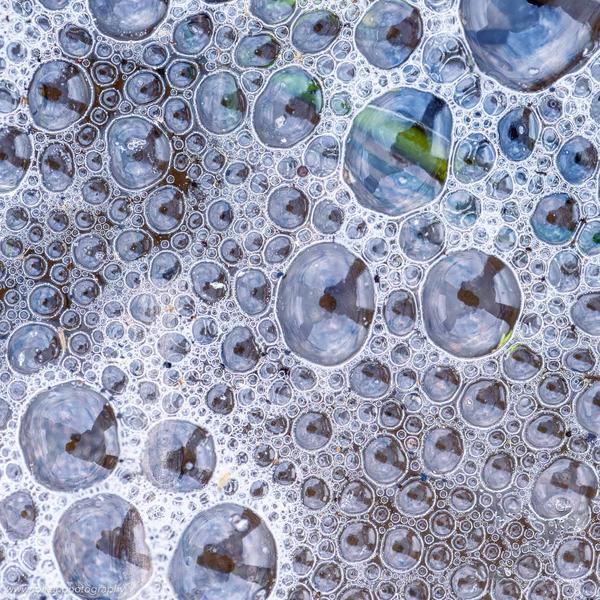Scotland, water, bubbles, abstract
