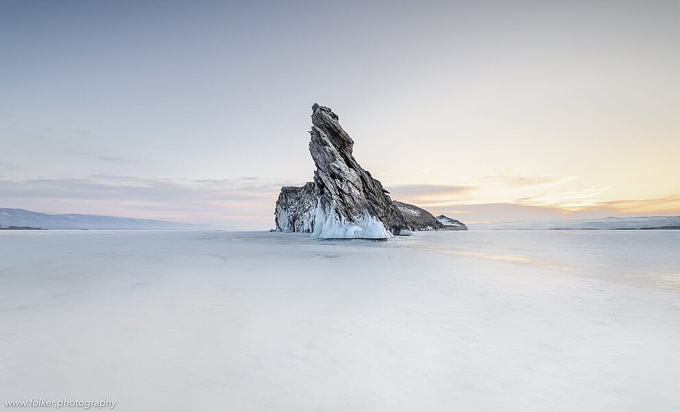 Lake Baikal, Siberia, Russia, Winter, ice
