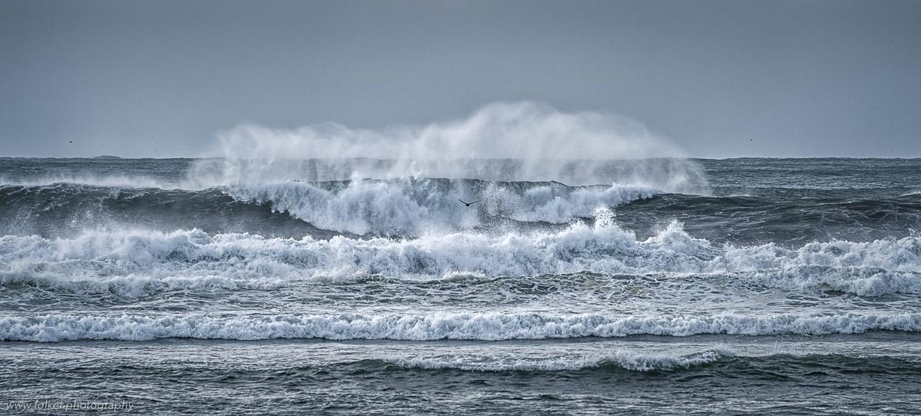Iceland, storm, sea, wave