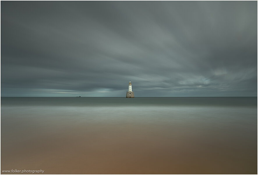 Scotland, Rattray, lighthouse, longexposure