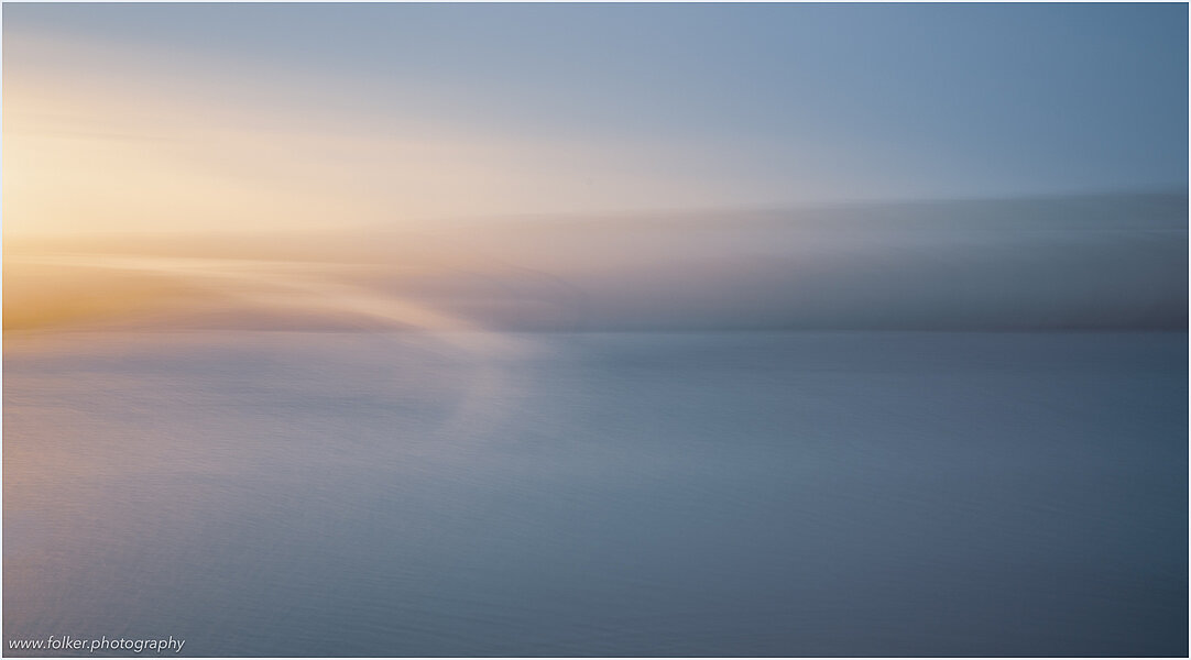 Seascape, Minimalism, ICM, painterly, ME, atmosphere, mood, Folker, Michaelsen, abstract, art