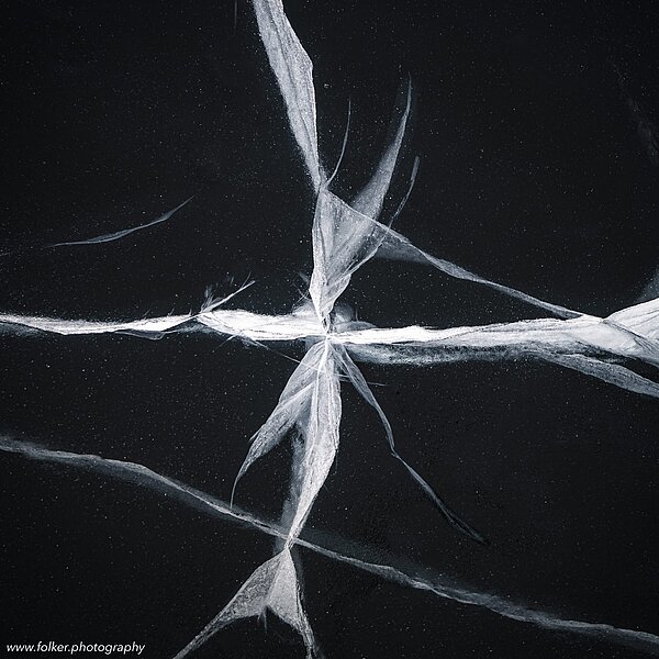 Lake Baikal, Russia, Siberia, snow, winter, ice, cracks
