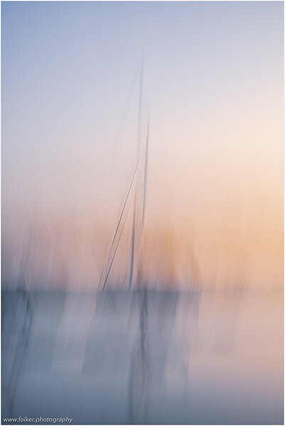 Scotland, boat, abstract, Orkney