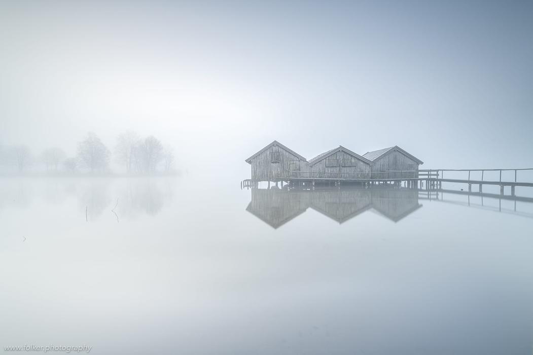 Morning scene at Lake Kochel, Bavaria