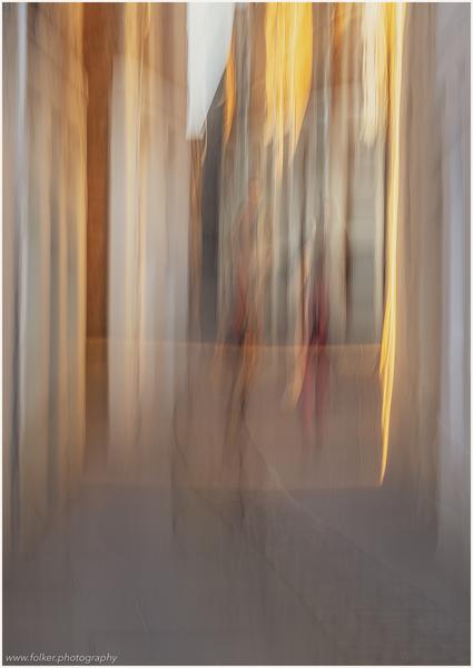 Scotland, Stromness, Orkney, abstract, ICM