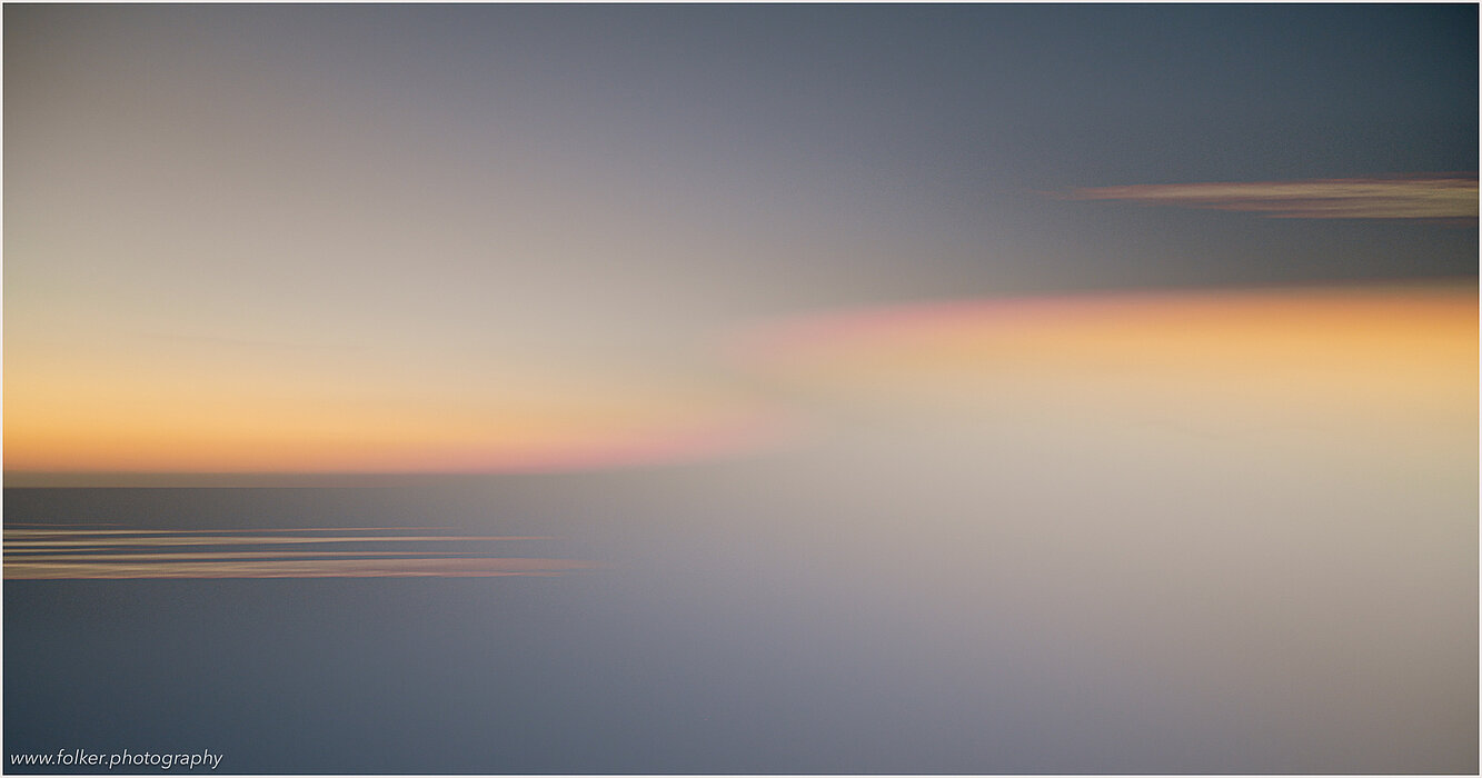 "Sunset at the beach" Folker, Michaelsen, Aesthetic, minimal, abstract, art, photography, minimalism, impressionism, ICM, multiple exposure, painterly, creative, special, beautiful , Norderney, Germany