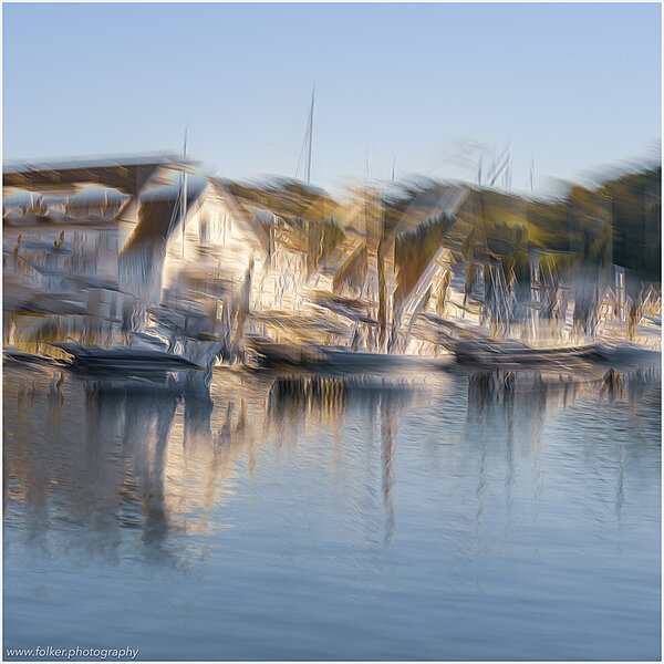 abstract, ICM, Smögen, Sweden, painterly, photography, Hamburgö, ferry, ME, multiple exposure