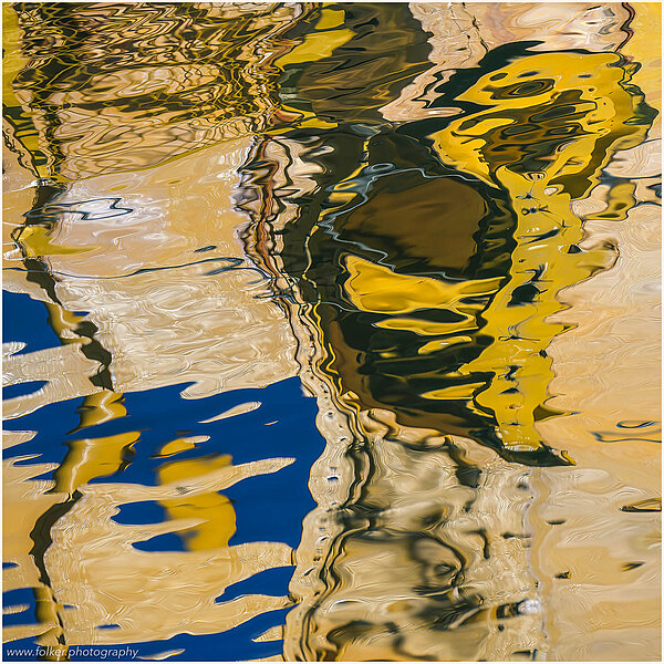 abstract, ICM, Smögen, Sweden, painterly, photography, reflection, water, ferry, Hamburgö