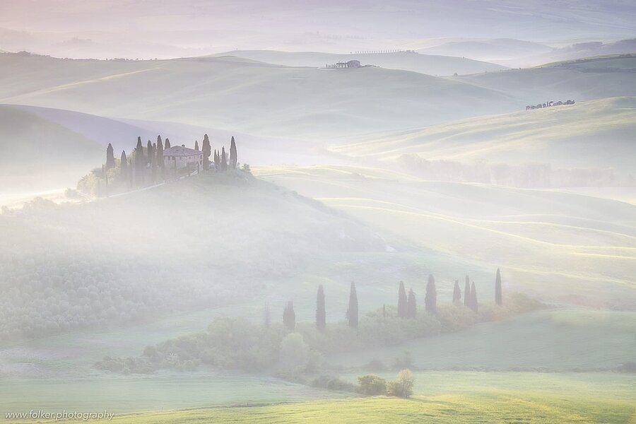 Val d'Orcia, Tuscany, Italy