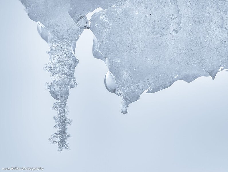 icicle, ice needle, ice crystal, frost,Lake Baikal, Siberia
