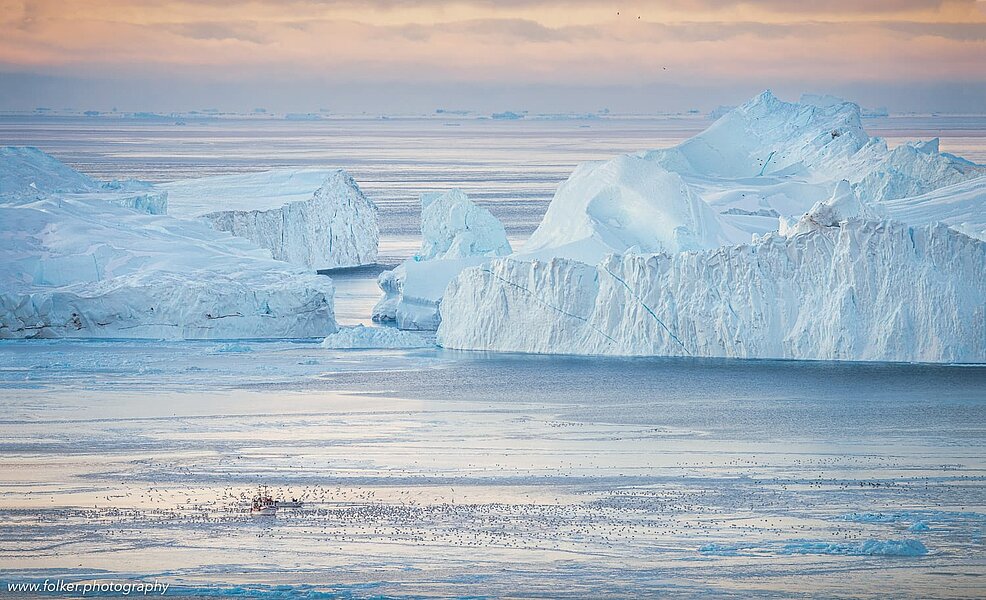 Greenland, Disko Bay, Iceberg