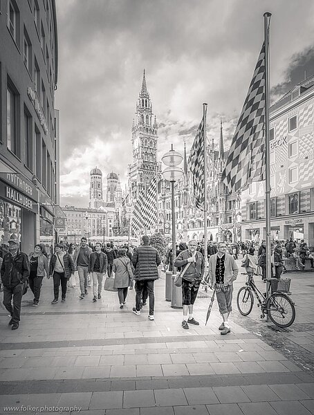 Marienplatz, Munich, September 2017 Marienplatz, Munich, September 2017